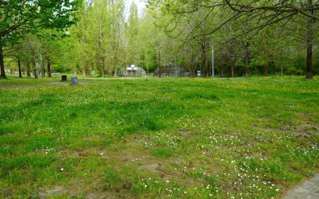 Ubicación en la que se instalará el parque de calistenia