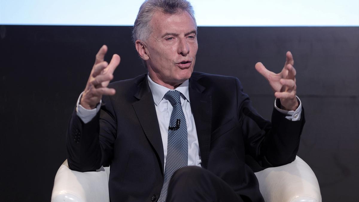 El expresidente de Argentina Mauricio Macri.