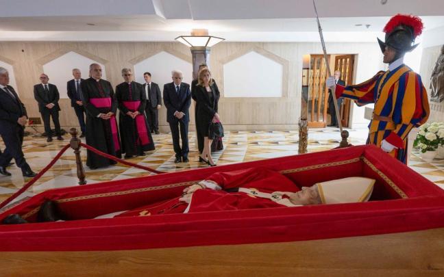El féretro del Papa Francisco. / EFE El féretro del Papa Francisco.
