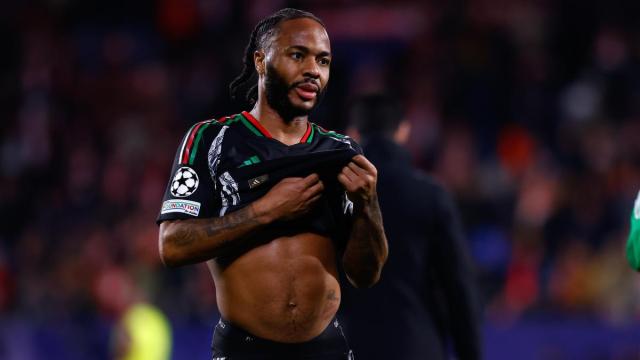 Raheem Sterling, durante su etapa en el Arsenal.