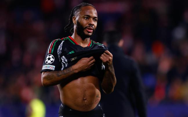 Raheem Sterling, durante su etapa en el Arsenal.