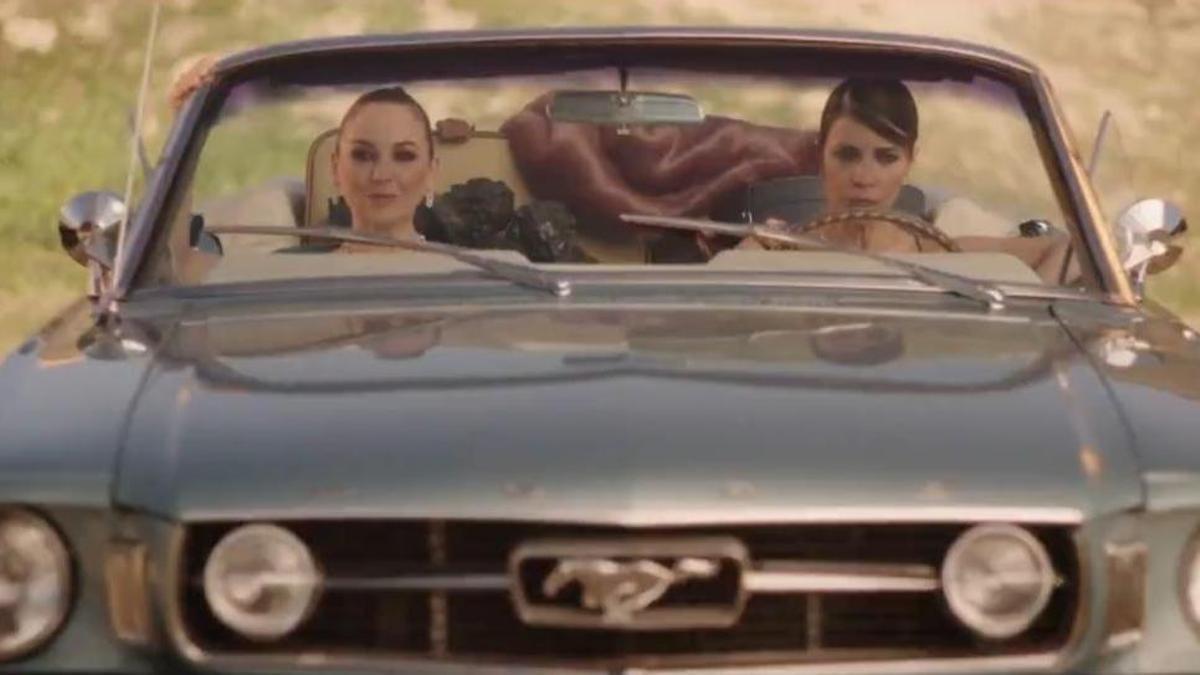 Leonor Watling y Maribel Verdú en el anuncio de los Goyas 2025.