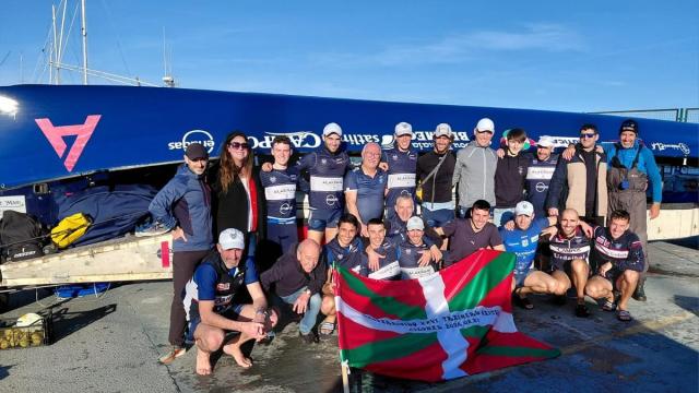 La Bou Bizkaia aventajó en cinco segundos a Donostiarra Bermeoko Arraun Elkartea