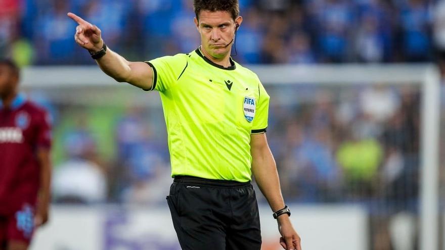 Matej Jug, en un partido continental. / N.G.