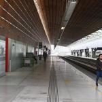 El revólver se incautó durante una pelea en uno de los andenes de la estación | Oskar González, Deia