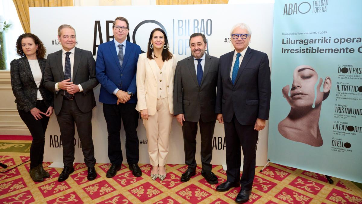 Presentación de la temporada 2024-25 de ABAO Bilbao Opera