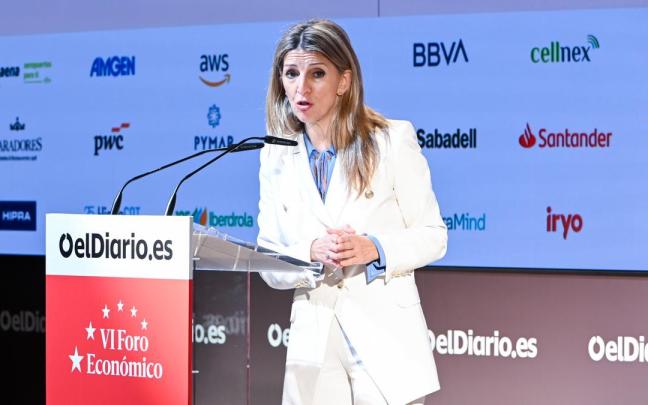 La vicepresidenta segunda y ministra de Trabajo, Yolanda Díaz.