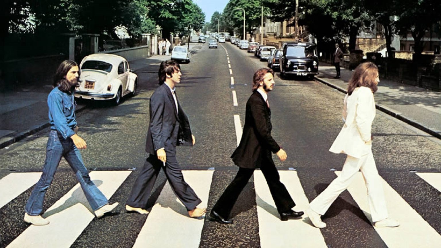 Portada del disco 'Abbey Road' de Los Beatles.