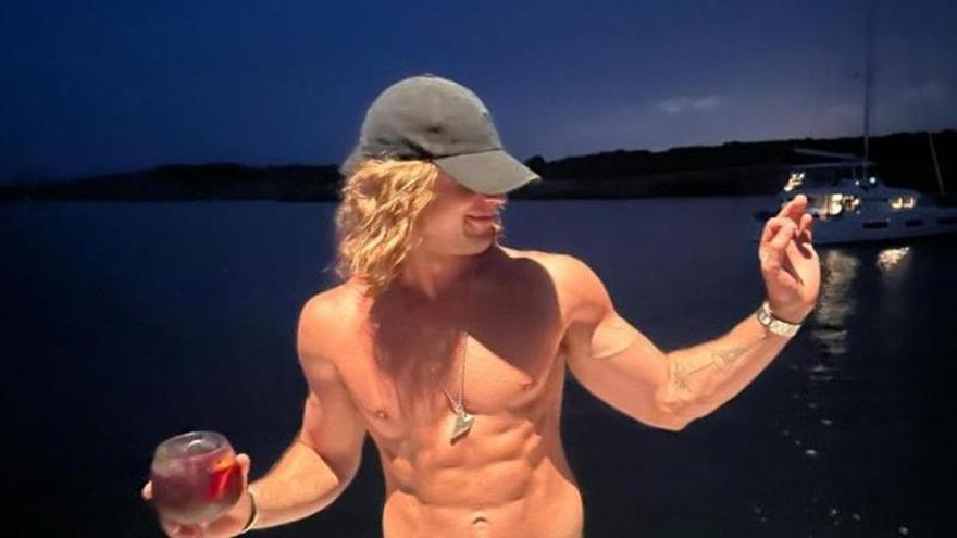 Daniel Sancho posa en su perfil de Instagram.