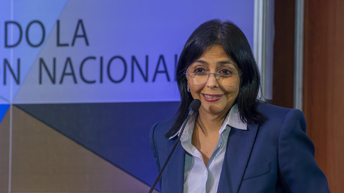 Imagen de archivo de Delcy Rodríguez