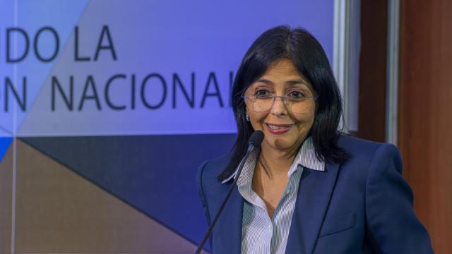 Imagen de archivo de Delcy Rodríguez