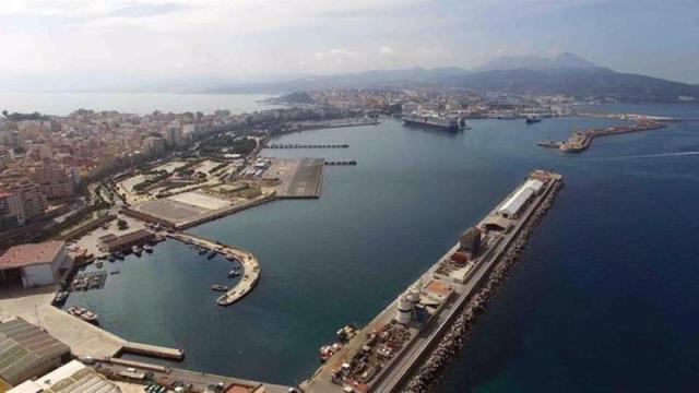 Vista aérea del puerto de Ceuta / EP Vista aérea del puerto de Ceuta