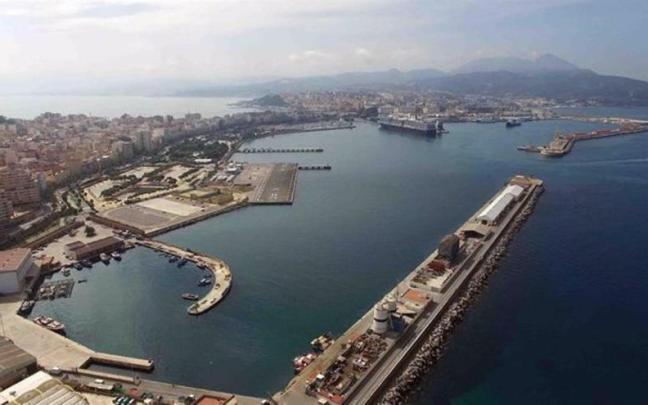 Vista aérea del puerto de Ceuta / EP Vista aérea del puerto de Ceuta