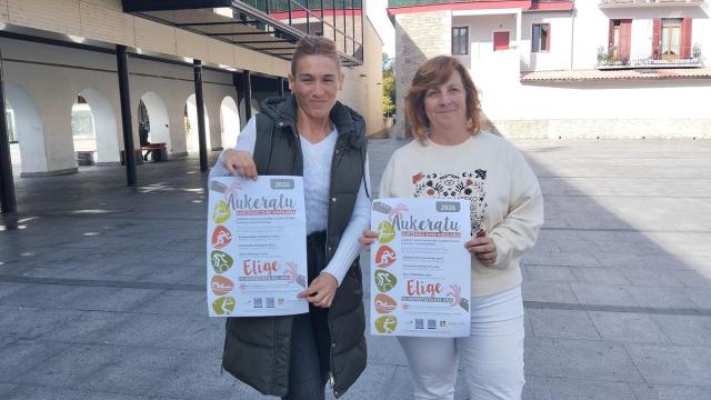 Goizalde Pildain y Nagore Durán.