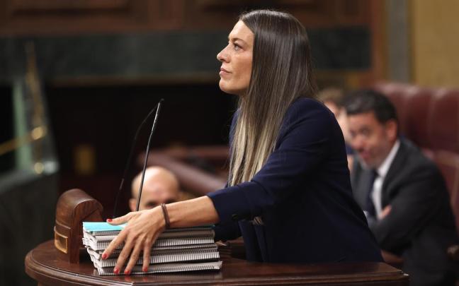 La portavoz de Junts en el Congreso, Miriam Nogueras.