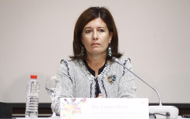 La directora de la Agencia Española de Protección de Datos, Mar España, en una imagen de archivo.