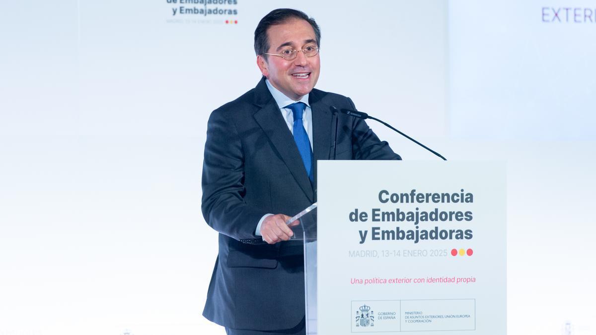 El ministro de Asuntos Exteriores, Unión Europea y Cooperación, José Manuel Albares