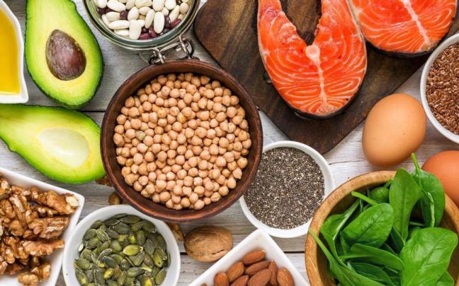 Una serie de alimentos ricos en magnesio