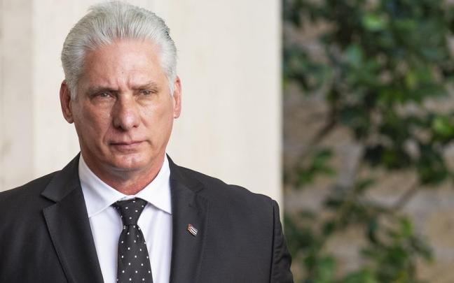 El presidente de Cuba, Miguel Díaz-Canel.