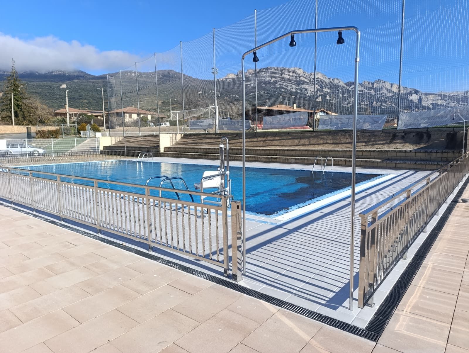 Las piscinas de Samaniego en Rioja Alavesa