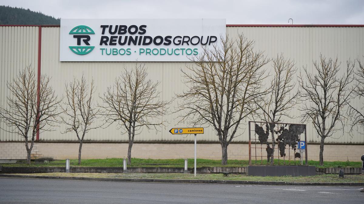 Vista de la sede de la empresa Tubos Reunidos en Amurrio