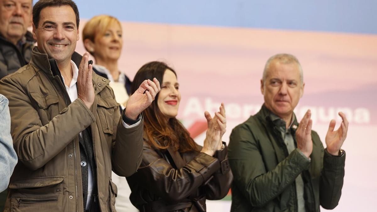 Celebración del Aberri Eguna en Bilbao.
