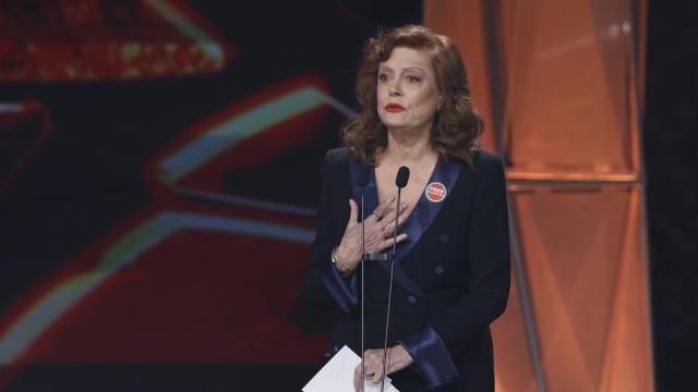 Susan Sarandon recibe el Goya Internacional.