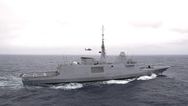 El buque insignia de la armada marroquí, la fragata Mohamed VI, entró en aguas de Ceuta en julio.