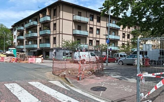 Entrada a la calle Tomas Alba
