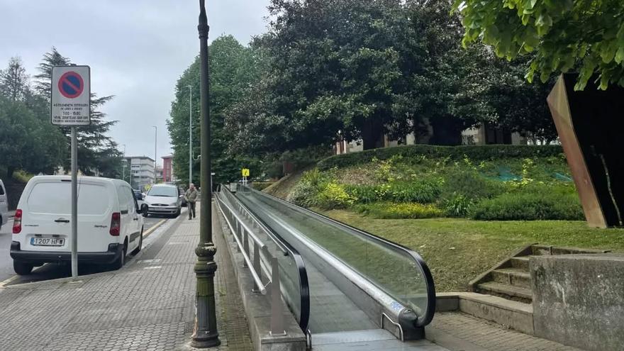 Escaleras mecánicas en Andoain