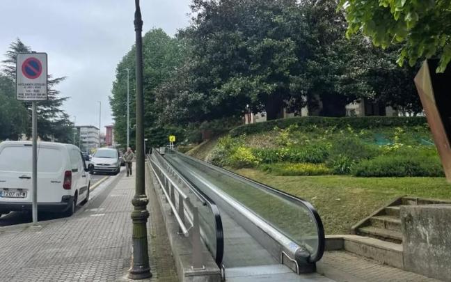 Escaleras mecánicas en Andoain