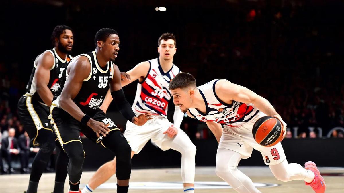 La derrota ante la Virtus Bolonia mete al Baskonia en un quíntuple empate en la zona media de la tabla.