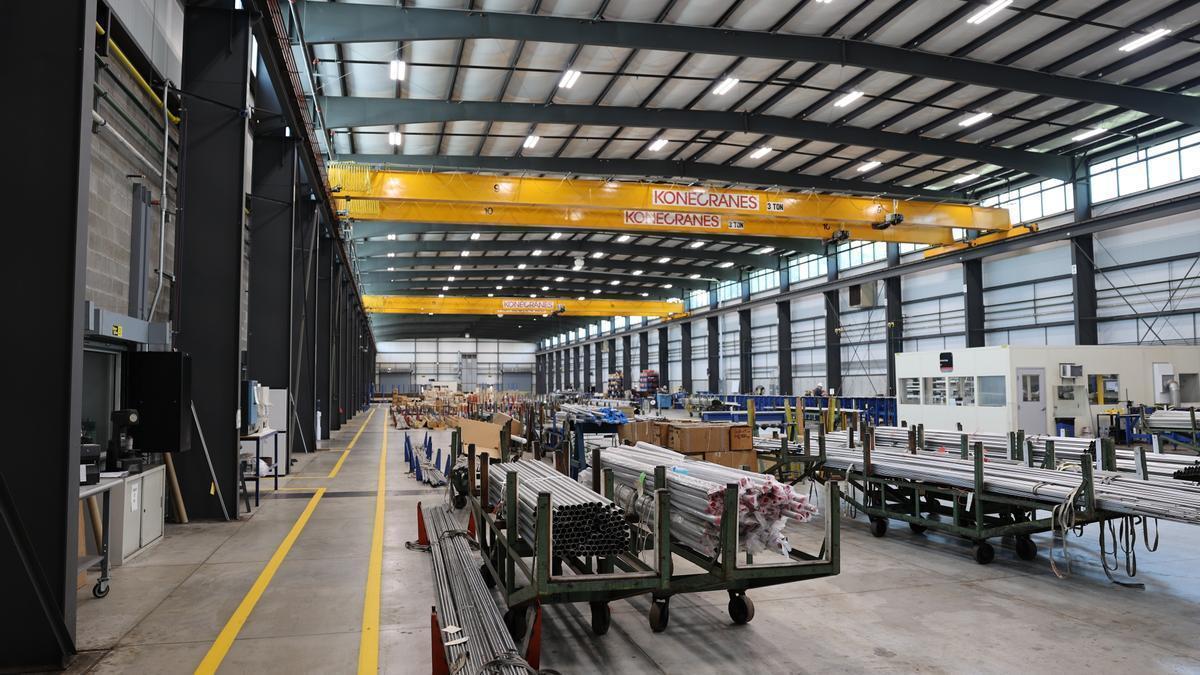 Interior de la planta de Tubacex