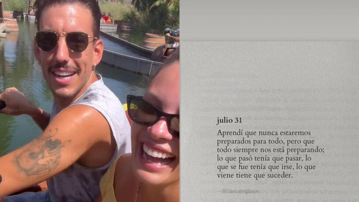 Imágenes de Jessica y Luitingo en Isla Mágica y reflexión que ha compartido la modelo en redes sociales