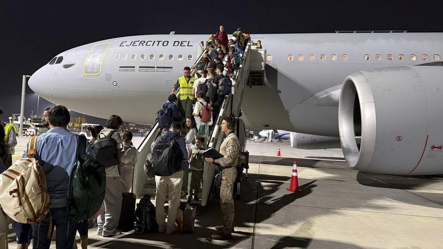 Finaliza con éxito la misión de repatriación de 171 españoles desde Oriente Medio