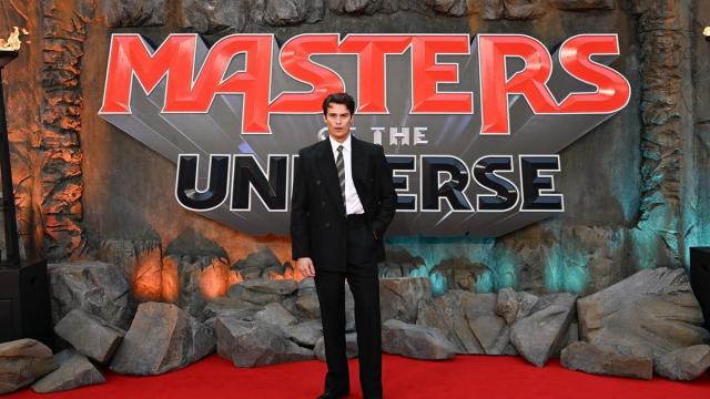 El actor Nicholas Galitzine, en la premier de 'Heman y los Masters del Universo'