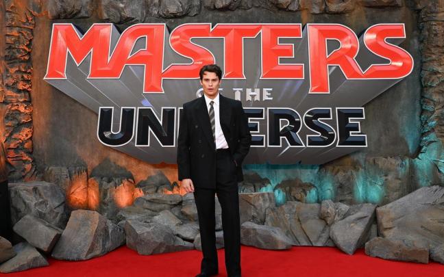 El actor Nicholas Galitzine, en la premier de 'Heman y los Masters del Universo'