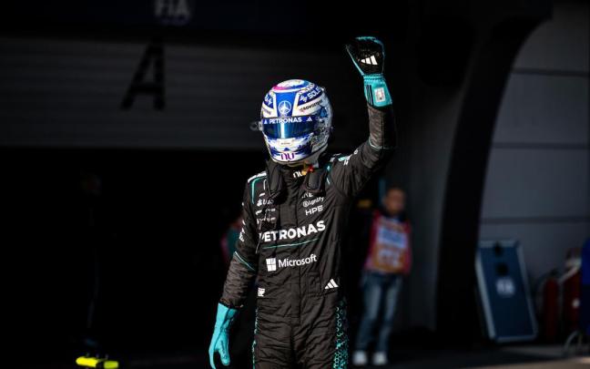 George Russell, ganador de la carrera esprint del GP de China de Fórmula 1