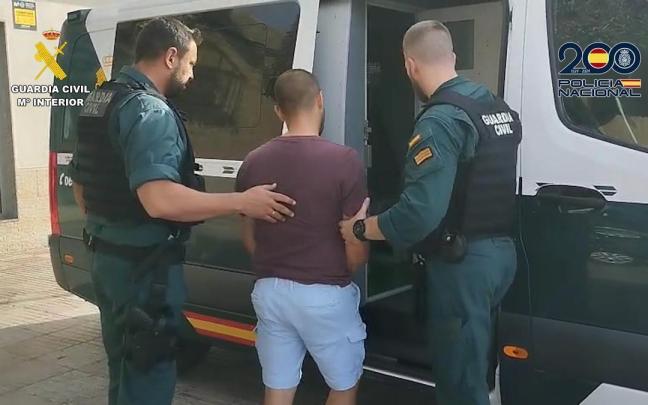 Uno de los detenidos por el entramado dedicado a la trata de personas con fines de explotación sexual en Gandía (Valencia).