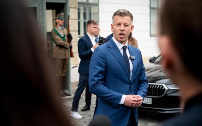 El líder del partido húngaro Tisza, Péter Magyar