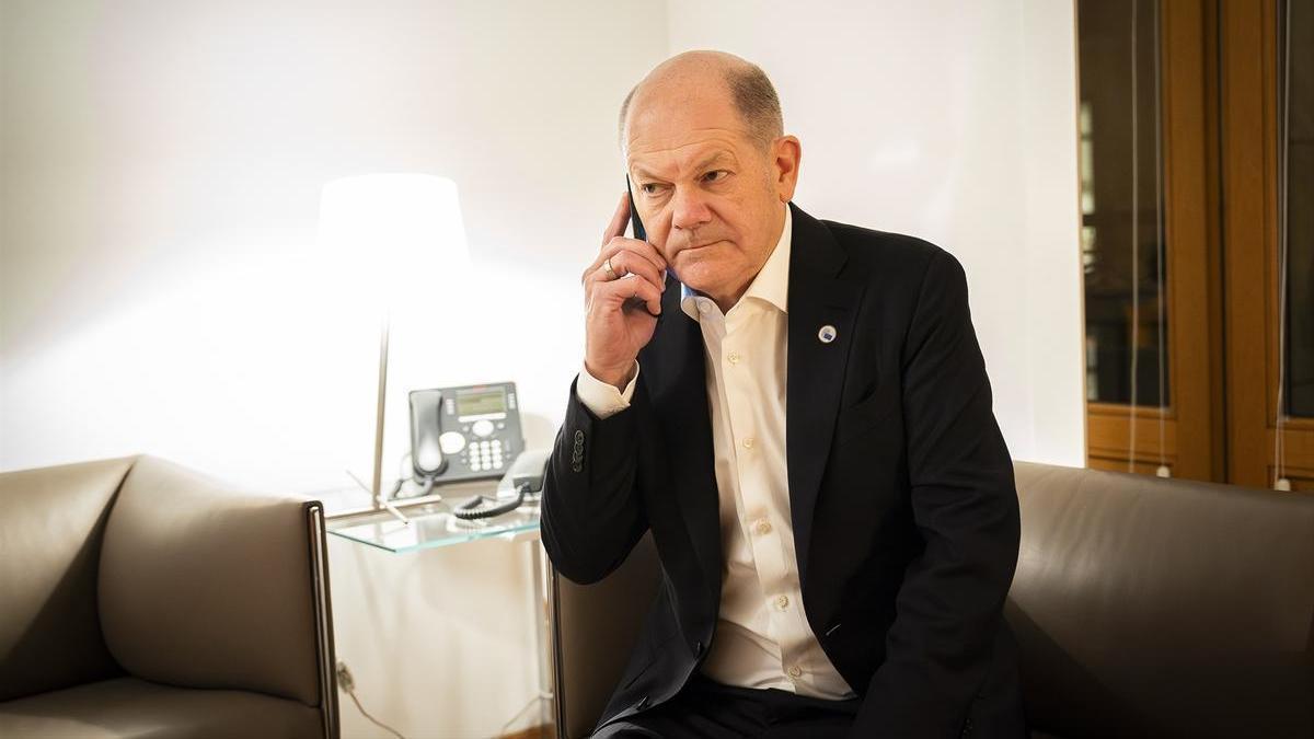 El canciller de Alemania, Olaf Scholz.