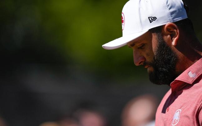 Jon Rahm, con rostro serio. / EP Jon Rahm, con rostro serio.