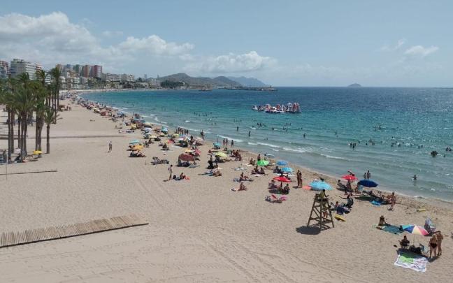 Una playa de La Vila Joiosa.