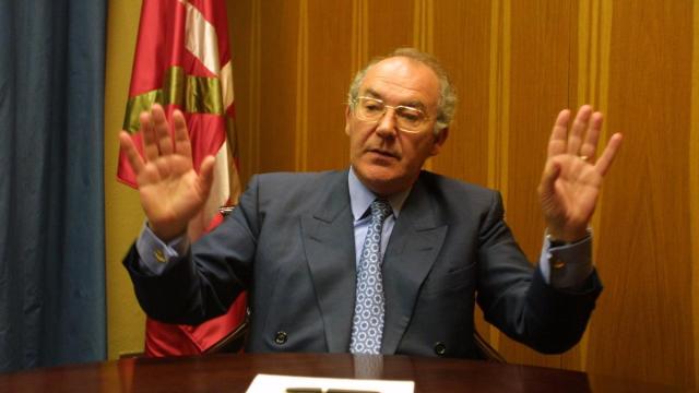 José Antonio Ardanza, lehendakari entre 1985 y 1999