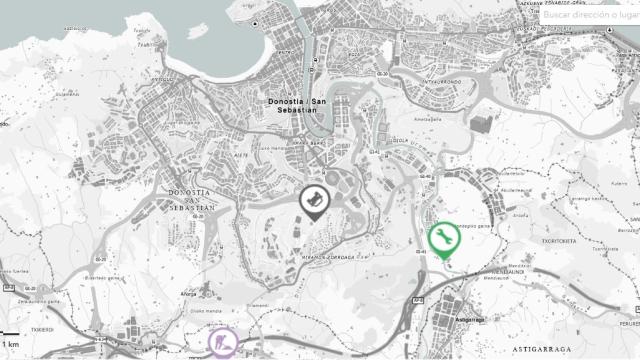 Lugar del accidente | Fuente: Trafikoa