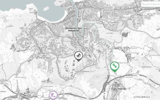 Lugar del accidente | Fuente: Trafikoa
