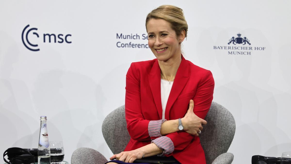 La jefa de la diplomacia europea, Kaja Kallas