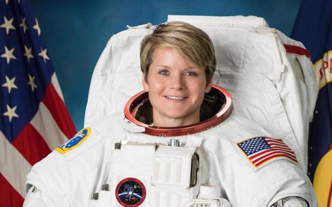 La astronauta Anne McClain, denunciada de forma falsa. jpg