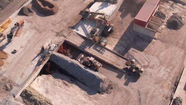 Vista aérea de las instalaciones de LVA en Valtierra. LVA LombriCultura