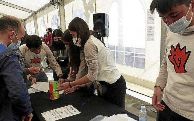 Voluntariado en la edición de 2022.